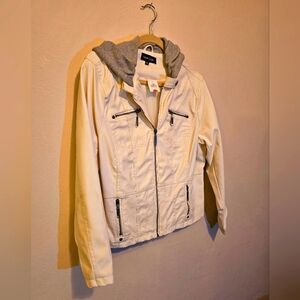NWT Womens Faux Leather 1X Jacket